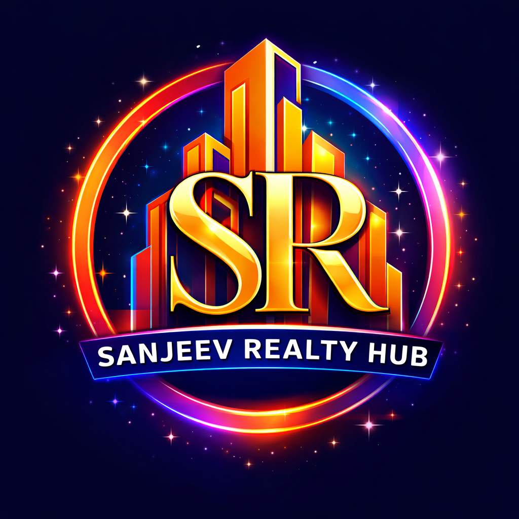 Sanjeev Realty Hub logo design